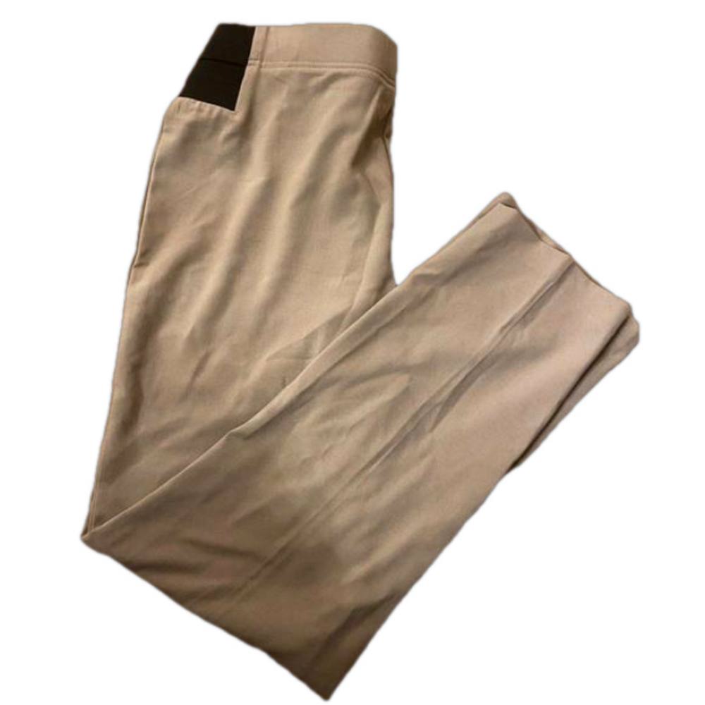 Tribal Beige Pull-On Straight Leg Pants Size 8P Comfort Stretch NWT